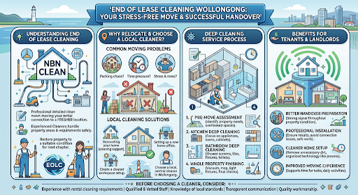 What Makes the End of Lease Cleaning Wollongong the Right Choice for a Stress-Free Move